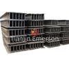 Q235B Steel H-beam ລາຄາຕາຕະລາງນ້ໍາຫນັກ Steel I Beams ຂະຫນາດສໍາລັບການຂາຍ